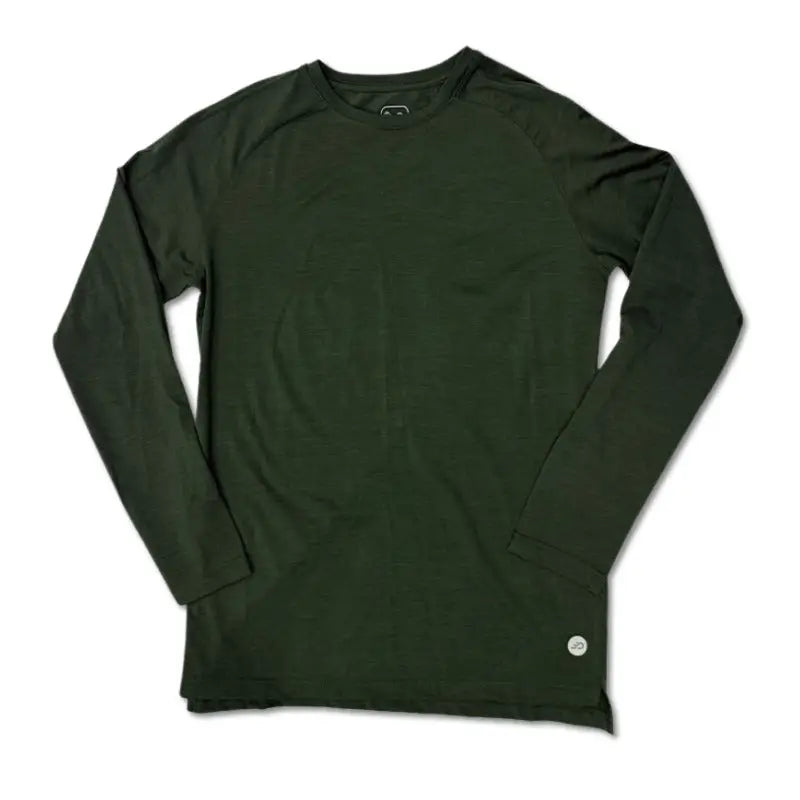 Athlos Men’s Merino Baselayer - Fennel / S - T-shirt
