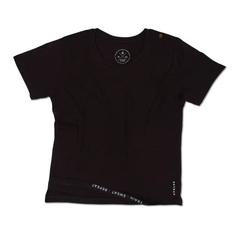 Athlos Women’s All-Day Crew - Espresso / S - T-shirt