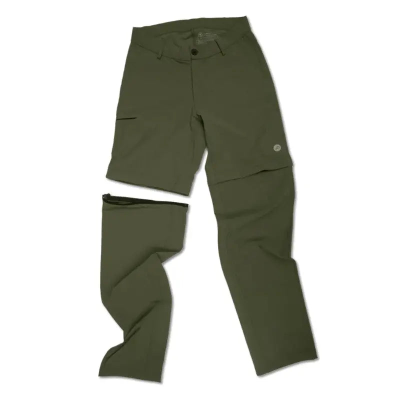 Athlos Women’s Convertible Adventure Pant - Olive Green / S - Cargos and Pants