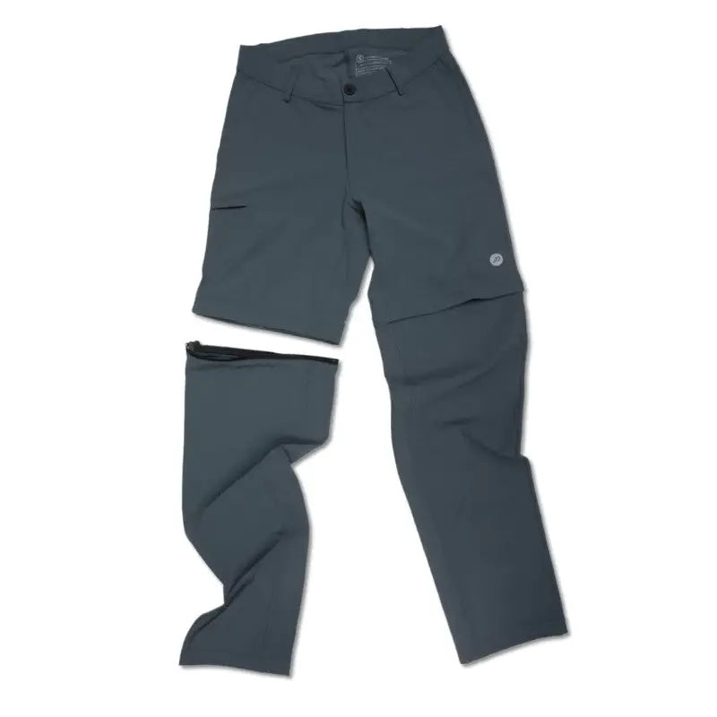 Athlos Women’s Convertible Adventure Pant - Slate Grey / S - Cargos and Pants