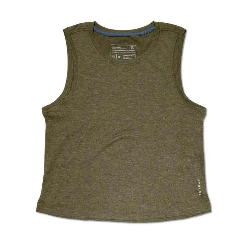 Athlos Women’s Distance Singlet - Clover / S - T-shirt