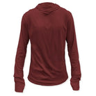 Athlos Women’s Sun Hoodie Lightweight - Rust / S - Hoodie