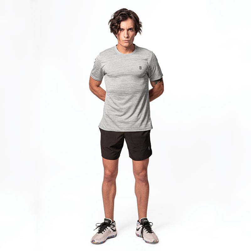 Baller Athletik Men’s Boost T-shirt - Grey / S - T-shirt