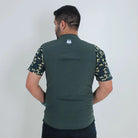 Clawear Mens Corbett 2.0 vest jacket in green, featuring a lightweight design with front zipper and casual style.