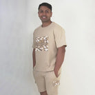 Clawear Mens Hemis T-shirt in black, featuring a relaxed fit and short sleeves, made from soft cotton fabric.