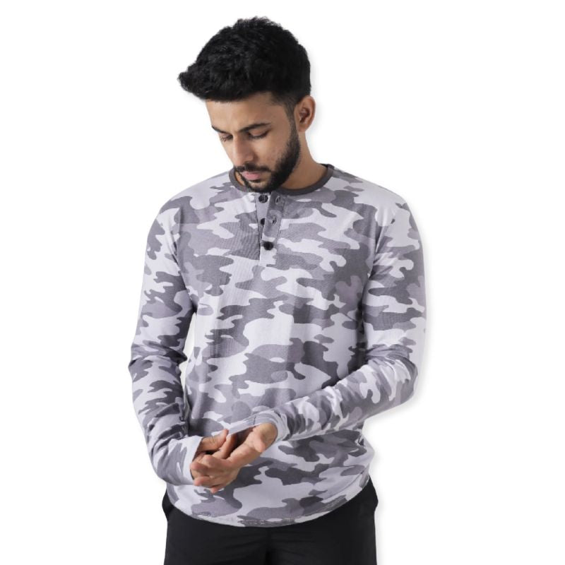 Clawear Men’s Jhalana Full Sleeves Round Neck Tshirt - T-shirt