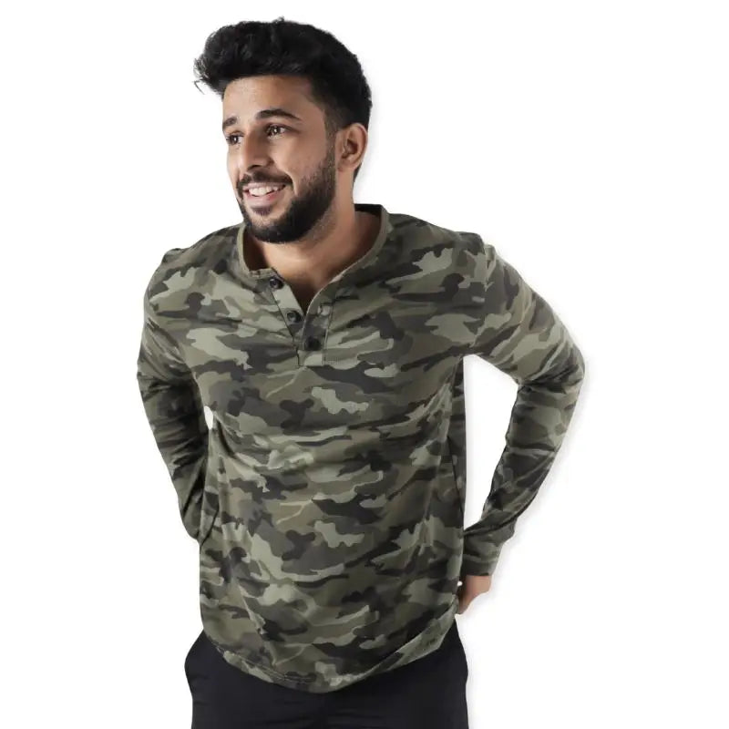 Clawear Men’s Jhalana Full Sleeves Round Neck Tshirt - T-shirt