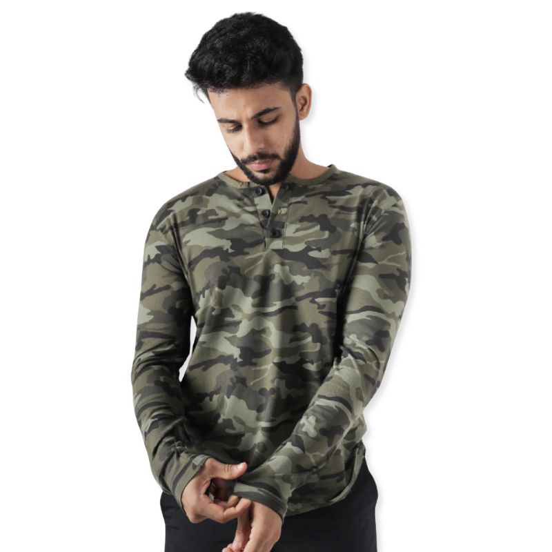 Clawear Men’s Jhalana Full Sleeves Round Neck Tshirt - T-shirt