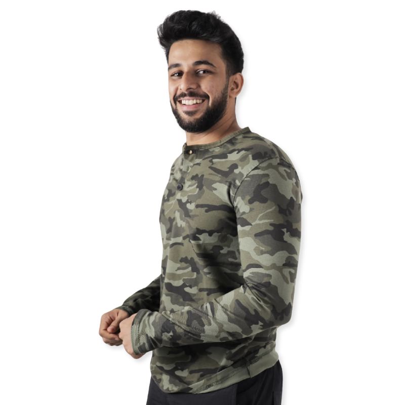 Clawear Men’s Jhalana Full Sleeves Round Neck Tshirt - T-shirt