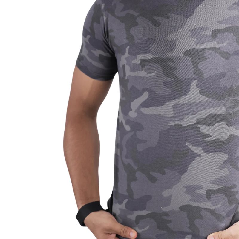 Clawear Men’s Jhalana Half Sleeves Round neck T-shirt - T-shirt