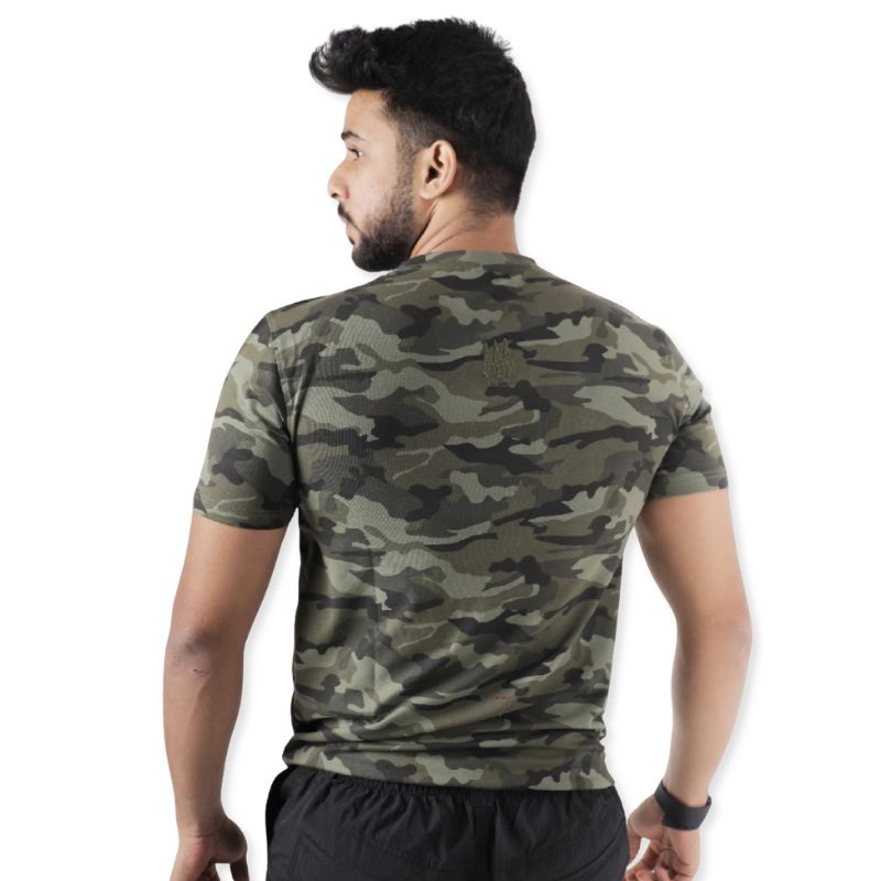 Clawear Men’s Jhalana Half Sleeves Round neck T-shirt - T-shirt