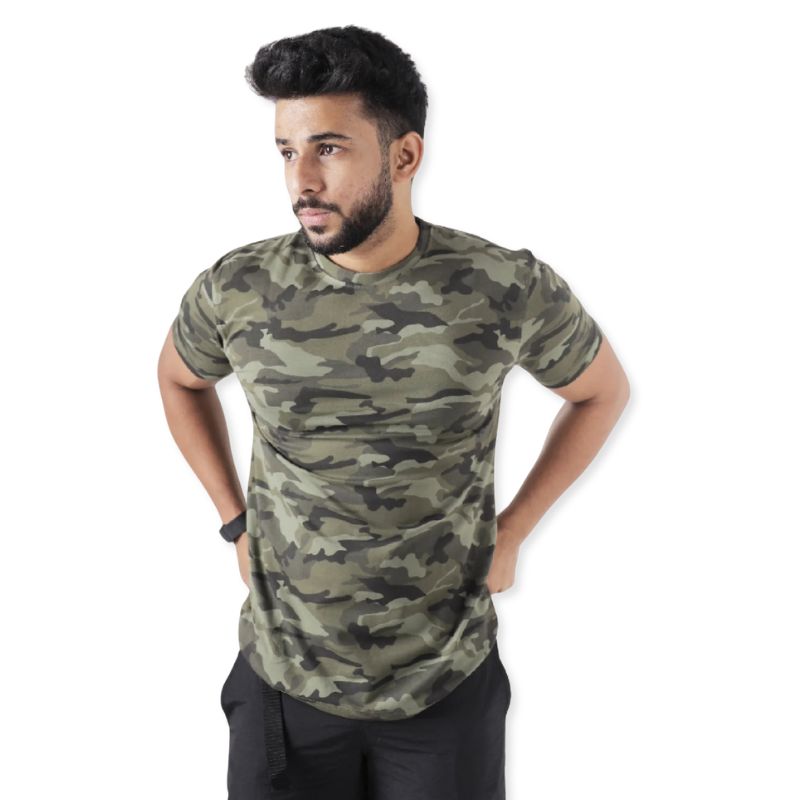 Clawear Men’s Jhalana Half Sleeves Round neck T-shirt - T-shirt