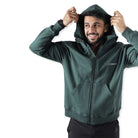 Clawear Men’s K2 Double Hooded Jacket - Green / S - Winter Jacket