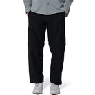 Clawear men's Kuno convertible cargo pants in dark gray, featuring multiple pockets and adjustable features for versatile wear.