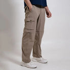 Clawear men's Kuno convertible cargo pants in black, featuring multiple pockets and adjustable design for versatile wear.