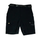 Black Clawear Men's Mara Cargo Shorts with multiple pockets, casual fit, and durable fabric, ideal for outdoor and everyday wear.