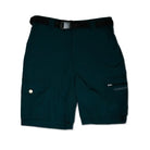 Clawear Men's Mara Cargo Shorts in green, featuring multiple pockets and a casual fit, displayed on a plain background.