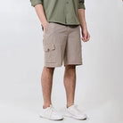 Clawear Men's Mara Cargo Shorts with multiple pockets, relaxed fit, and durable fabric, displayed in a front view.