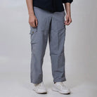 Clawear men's Masai cargo pants in olive green with multiple pockets, relaxed fit, and durable fabric for casual wear.