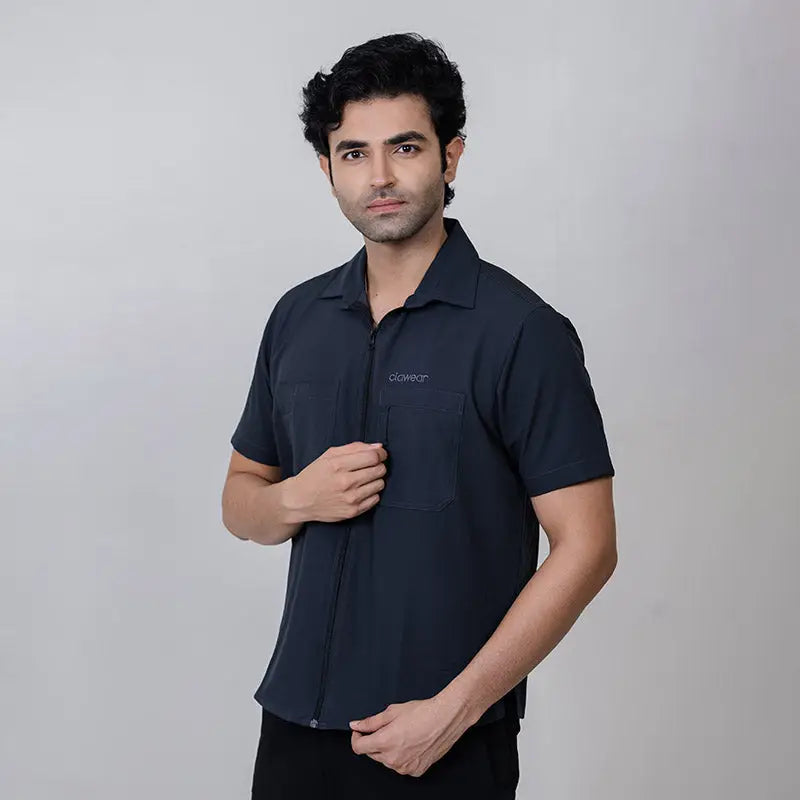Clawear Men’s Nicobar Airvent Half Sleeve Shirt - Shirt