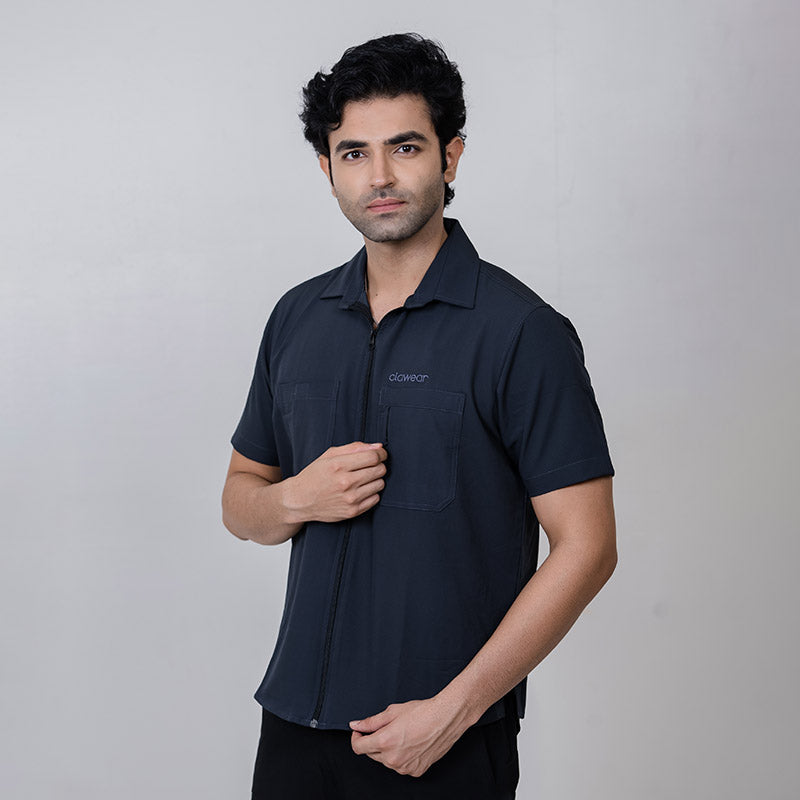 Clawear Men’s Nicobar Airvent Half Sleeve Shirt - Shirt