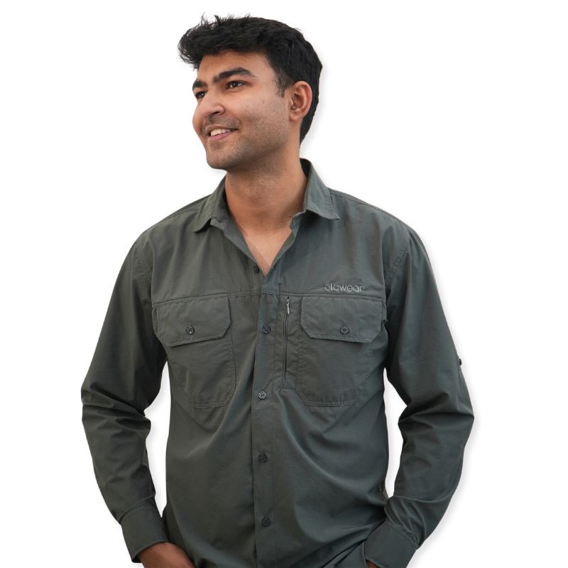 Clawear Men’s Nilgiris Full Sleeves Airvent Shirt - Shirt