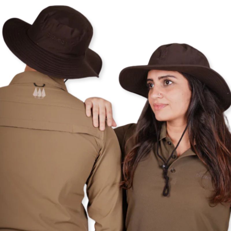 Clawear Unisex Mahogany Panama Hats - Headwear
