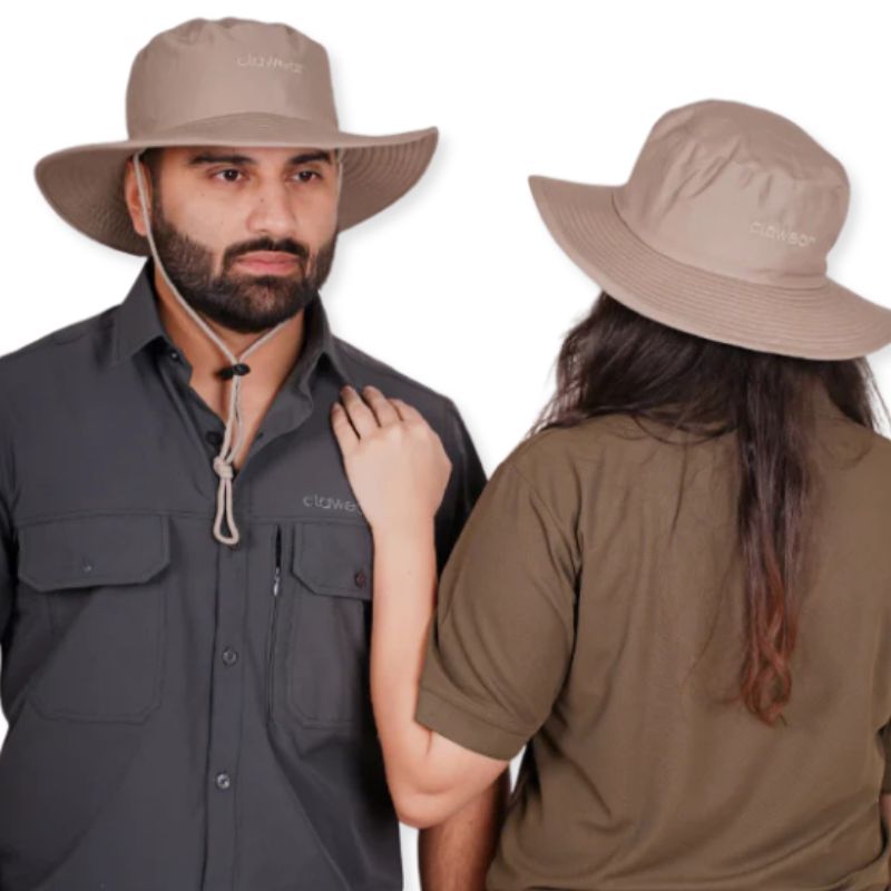 Clawear Unisex Mahogany Panama Hats - Headwear