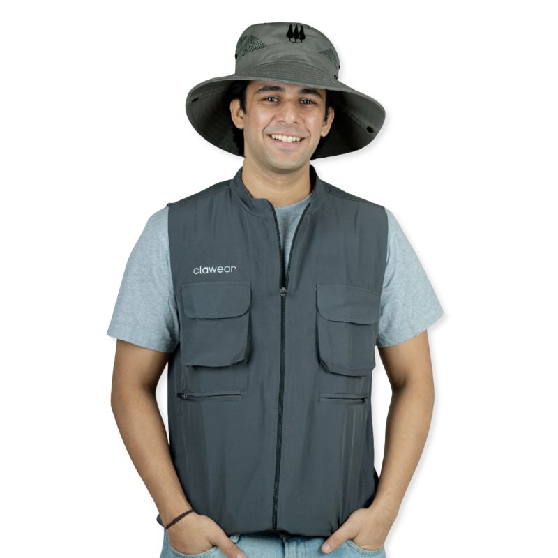 Clawear Unisex Mahogany Sun Hat - Olive Green - Headwear