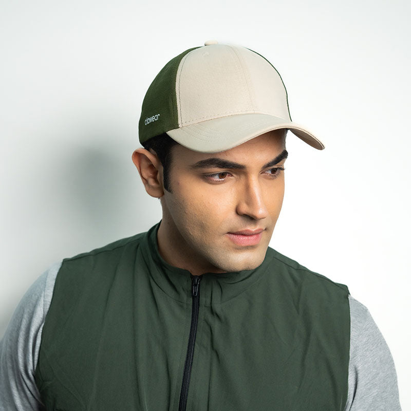 Clawear Unisex Oak Baseball Cap - Green - Headwear
