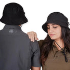 Clawear Unisex Pine Bucket Hat with Drawstring - Headwear