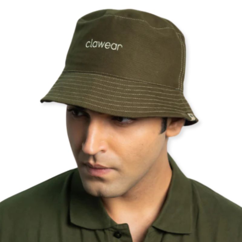 Clawear Unisex Pine Bucket Hats- Reversible Camo - Camo - Headwear