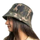 Clawear Unisex Pine Bucket Hats- Reversible Camo - Camo - Headwear