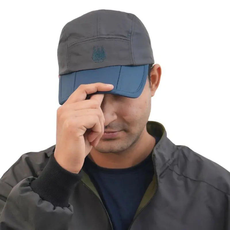Clawear Unisex Sal Foldable Cap - Grey - Headwear