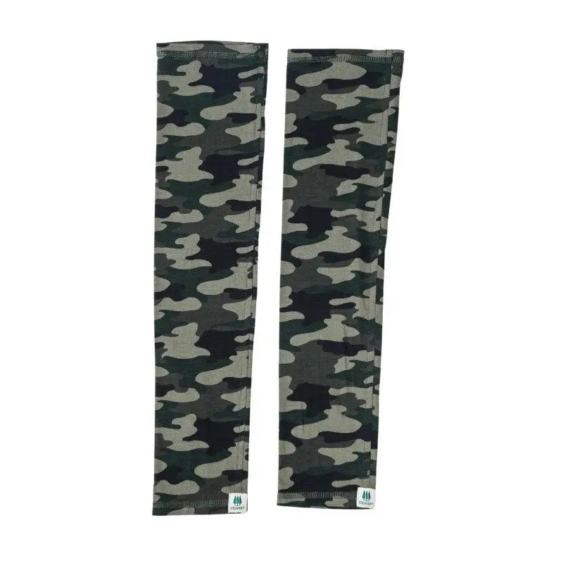 Clawear Unisex Spiti Arm Sleeves - Green Camo