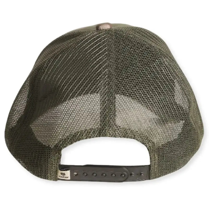 Clawear Unisex Teak Trucker Cap with Breathable Mesh - Headwear