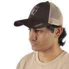 Clawear Unisex Teak Trucker Cap with Breathable Mesh - Headwear
