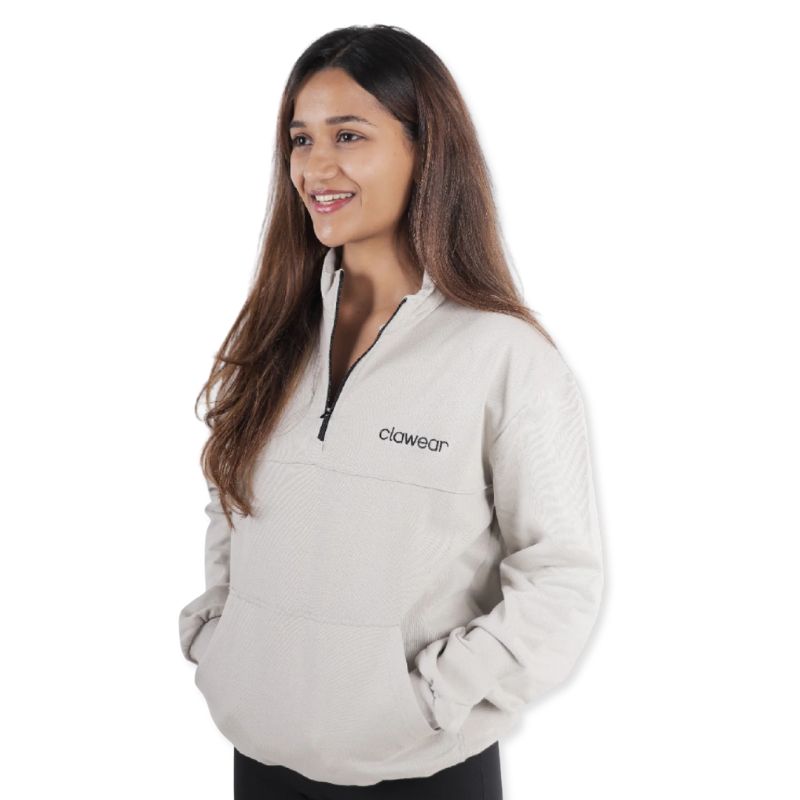 Clawear Women’s Himalayan Half Zipper Pullover - Hoodie