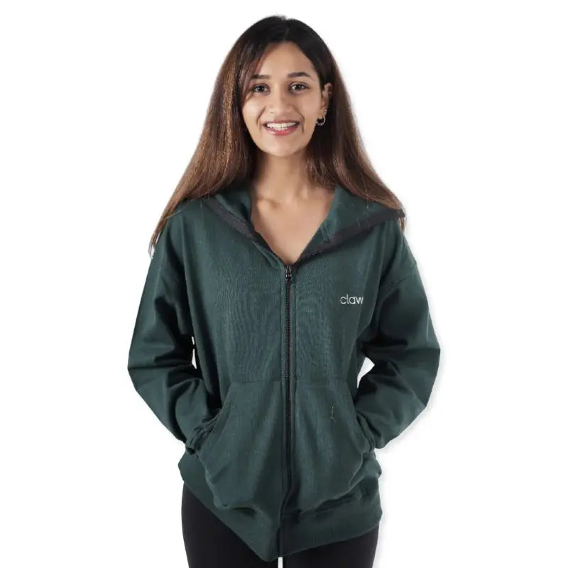 Clawear Women’s K2 Double Hooded Jacket - Green / S - Winter Jacket