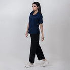 Black Clawear Women's Kuno Convertible Cargo Pants with multiple pockets and adjustable features, designed for versatile style and comfort.