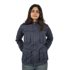 Clawear Women’s Manas Utility Full Sleeve Jacket - Grey / S - Wind Jacket