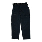 Clawear Women's Masai Cargo Pants in black, featuring multiple pockets and a relaxed fit, made for casual and outdoor wear.
