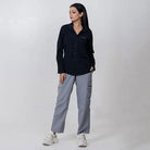 Clawear Women's Masai Cargo Pants in olive green with multiple pockets, relaxed fit, and rugged design for casual wear.