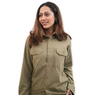 Clawear Women’s Nilgiris Full Sleeves Airvent Shirt - Beige / S - Shirt