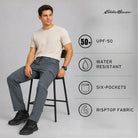 Eddie Bauer Men’s Pathfinder 2-in-one 6-pocket Cargo Pant - Cargos and Pants