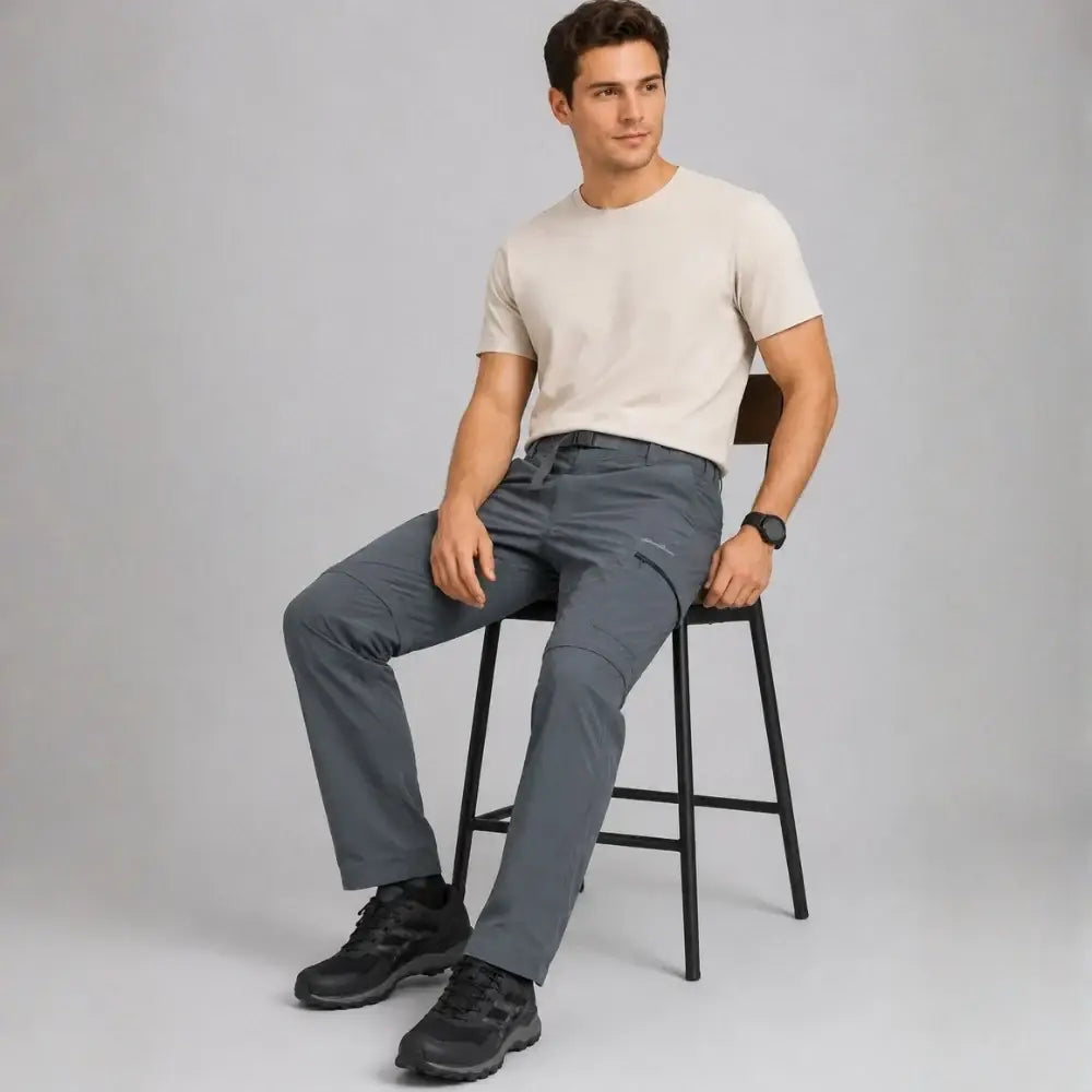 Eddie Bauer Men’s Pathfinder 2-in-one 6-pocket Cargo Pant - Cargos and Pants
