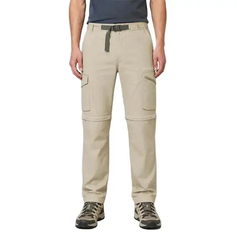 Eddie Bauer Men’s Pathfinder 2-in-one 6-pocket Cargo Pant - Sand / 30 - Cargos and Pants
