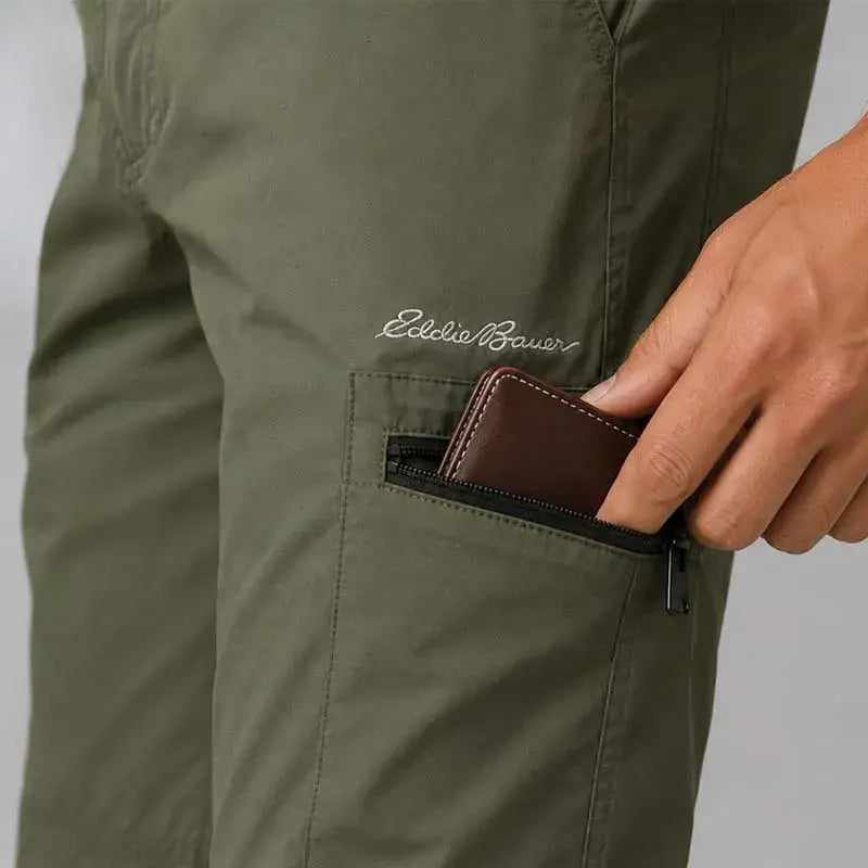 Eddie Bauer Men’s Pathfinder 6-pocket Water-resistant Cargo Pant - Cargos and Pants