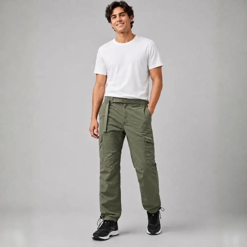 Eddie Bauer Men’s Pathfinder 6-pocket Water-resistant Cargo Pant - Cargos and Pants