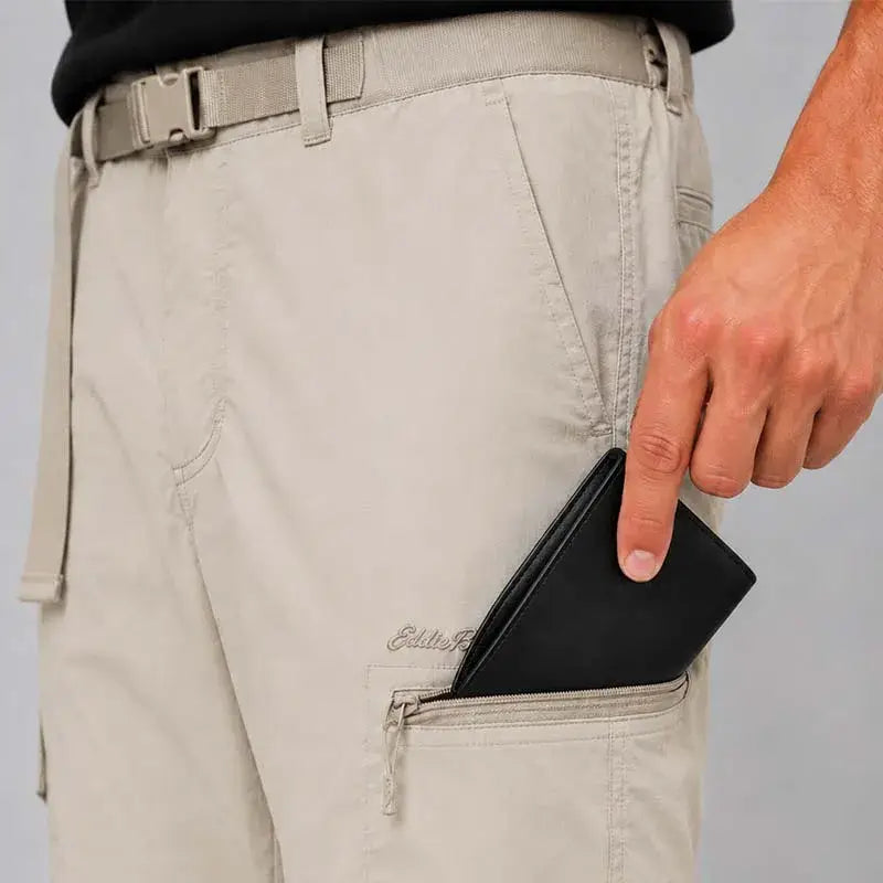 Eddie Bauer Men’s Pathfinder 6-pocket Water-resistant Cargo Pant - Cargos and Pants